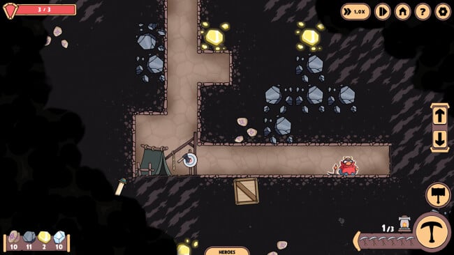 Hold The Mine Gameplay Screenshot