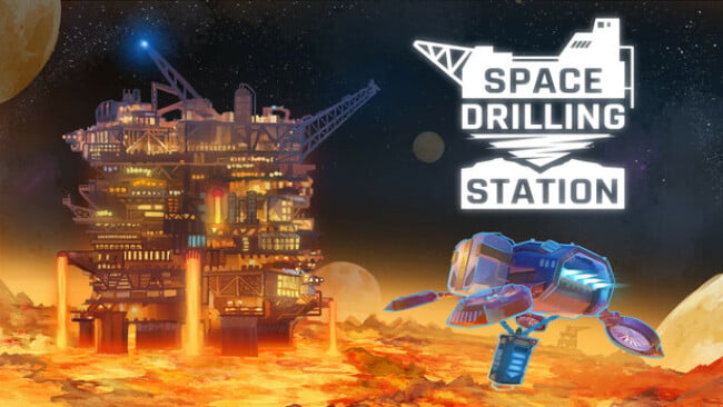 Space Drilling Station Free Download