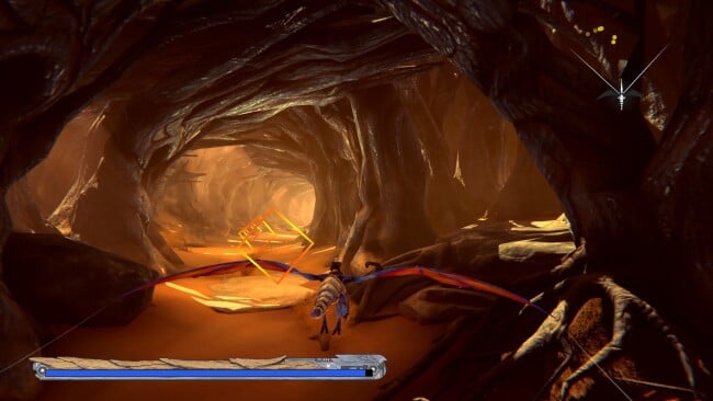 Panzer Dragoon: Remake Gameplay Screenshot