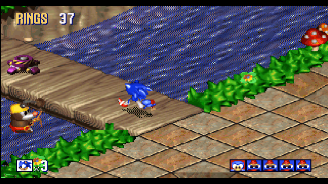 Sonic 3D Blast PC Screenshot